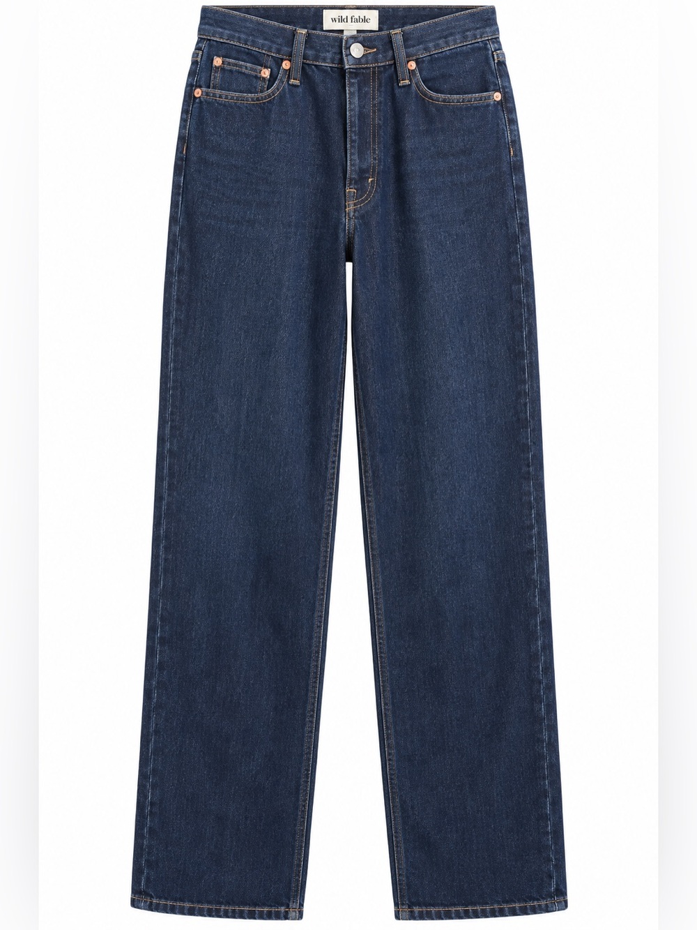 wild fable Dark Blue Straight Jeans